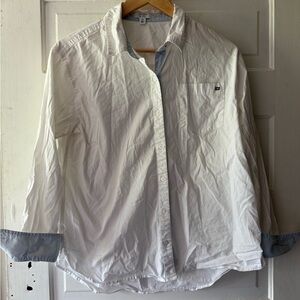 Crown & Ivy White Button Down Shirt